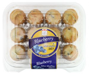 24ct Blueberry Mini Muffins