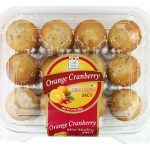 24ct Orange Cranberry Mini Muffins