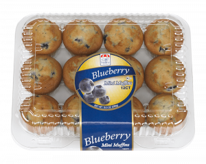 12ct Blueberry Mini Muffins