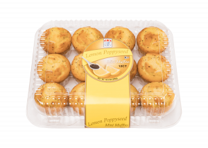 12ct Lemon Poppyseed Mini Muffins