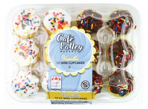 Vanilla – 12ct. Mini Cupcakes